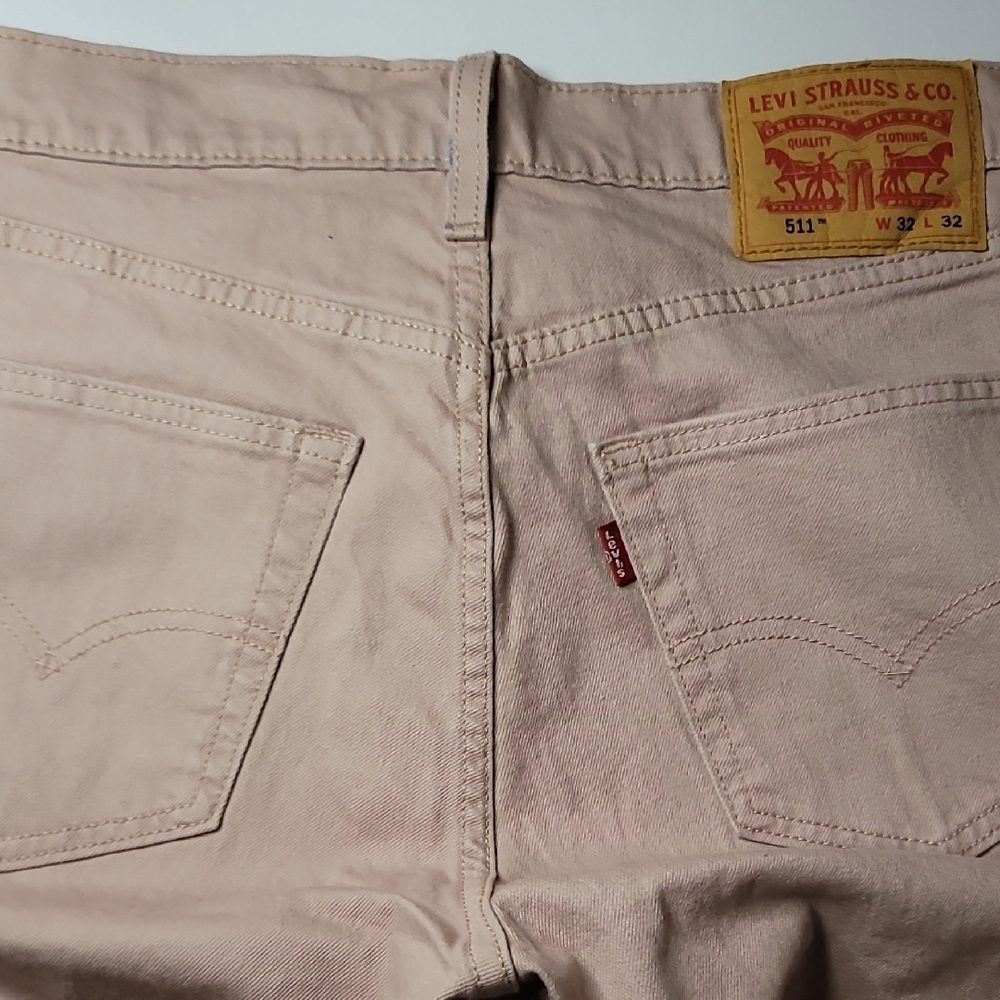 Levi's Tan Slim Jeans Classic Style